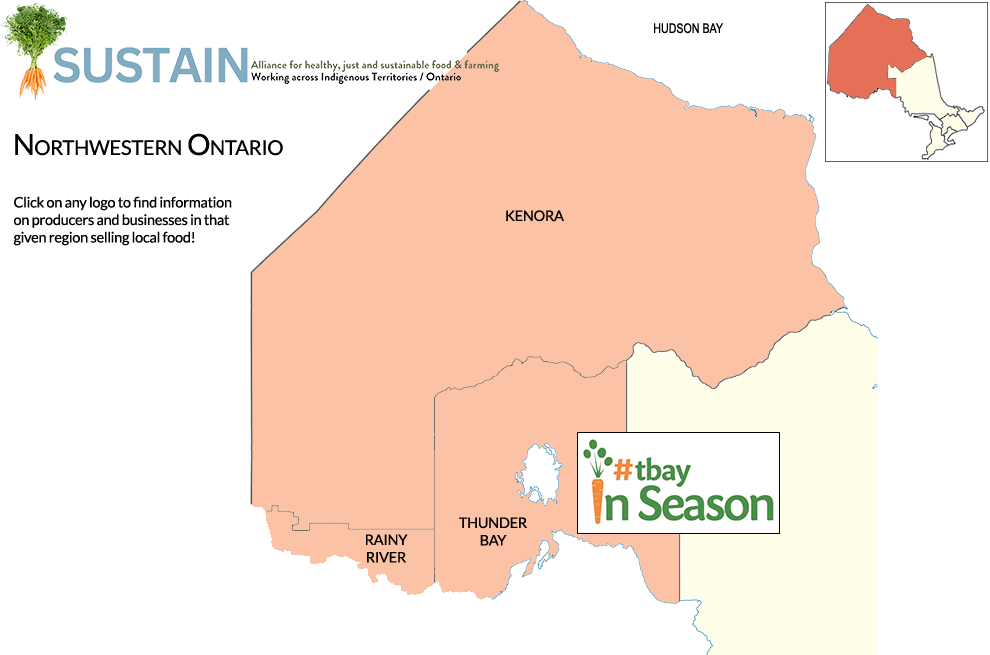 Northwestern Ontario buy local food initiatives